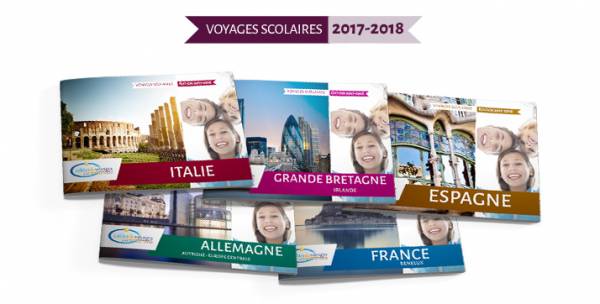 Découvrez nos nouvelles brochures éditions 2017-2018 | Voyage scolaire éducatif