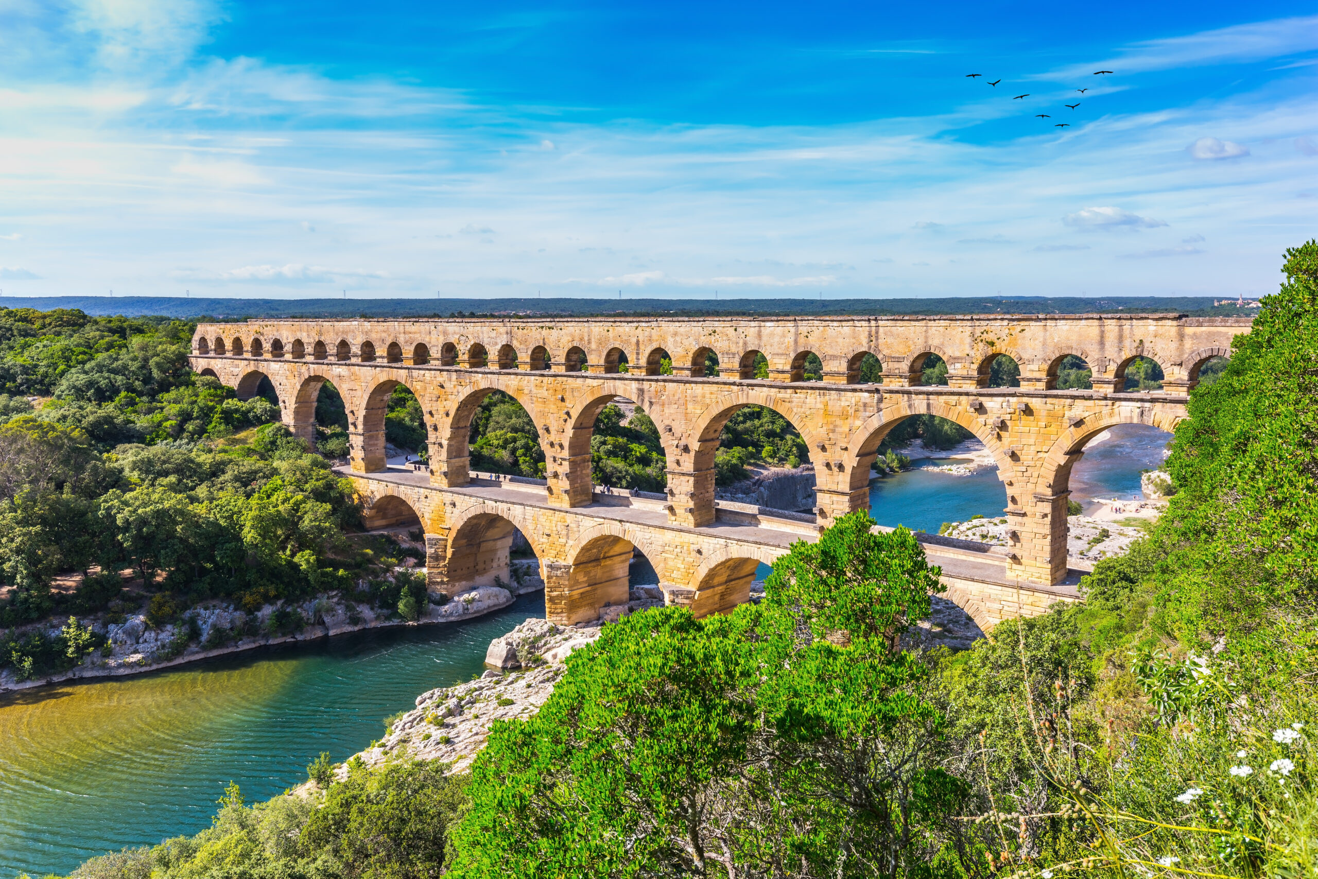 Jour 2 Pont du Gard/Baux de Provence/Glanum | Organisation séjour éducatif